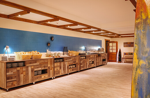 Frühstücksbuffet im my Bernsteinsee Restaurant